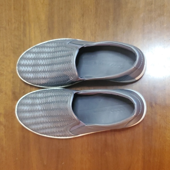 Women's Ecco Slip On Woven Loafer Sneaker 38 - Picture 9 of 10